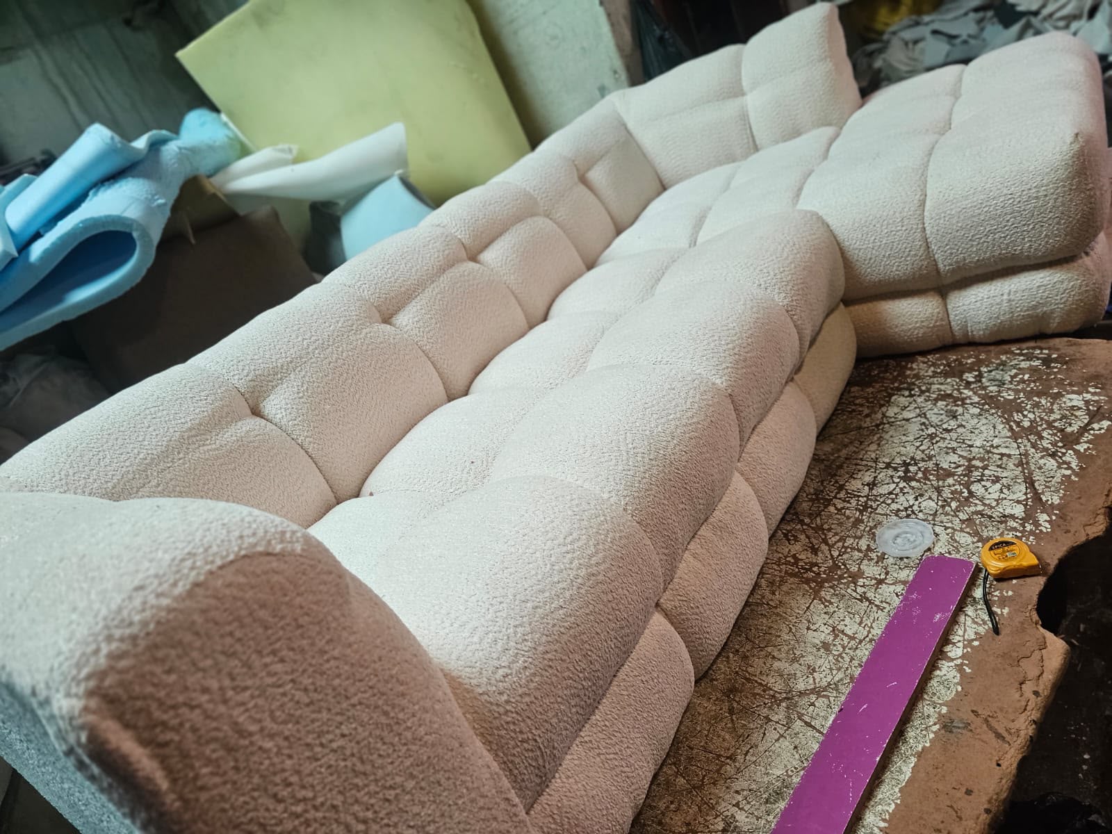 Teddy 2 seater L shape