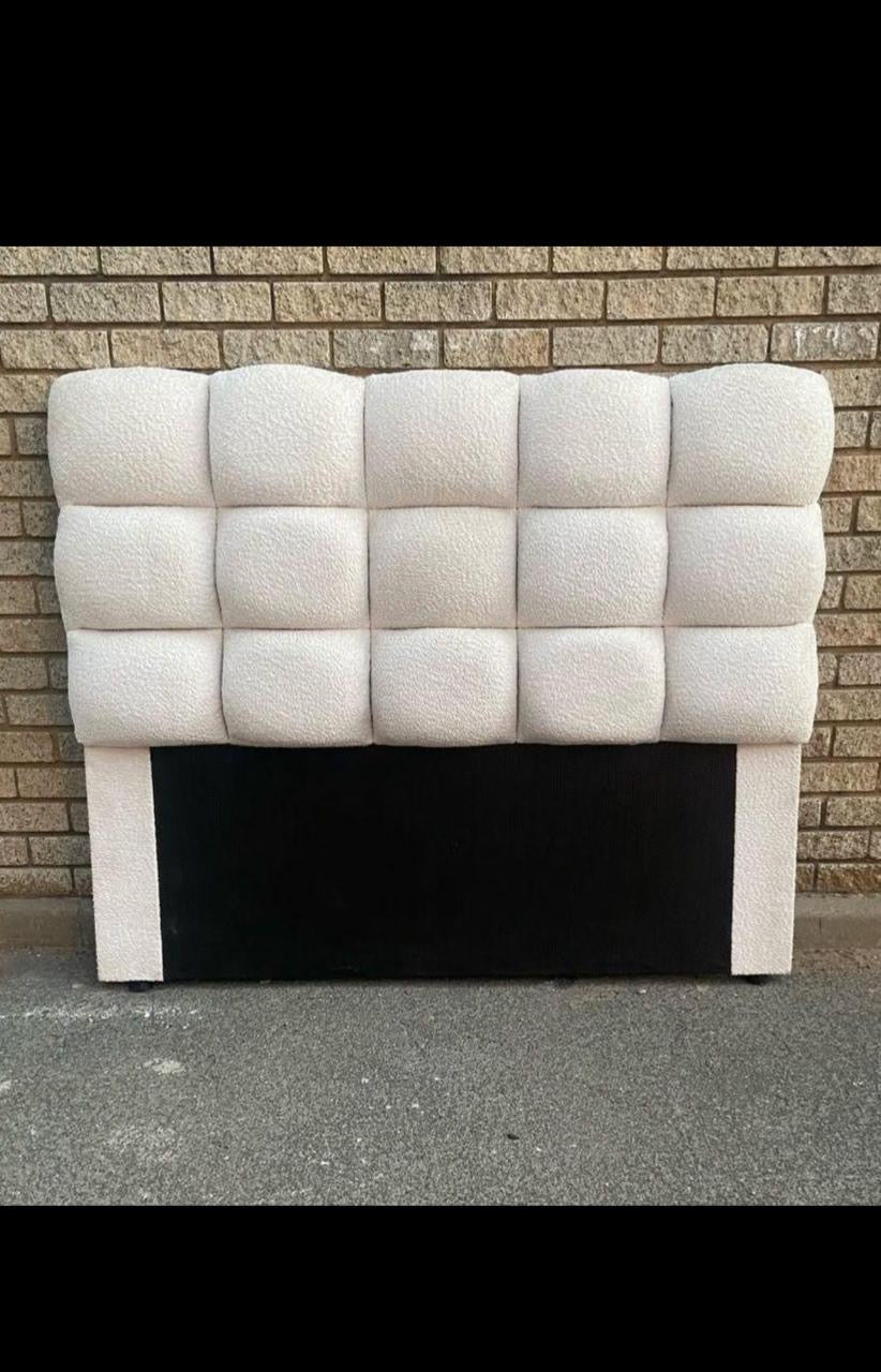 Block design headboard