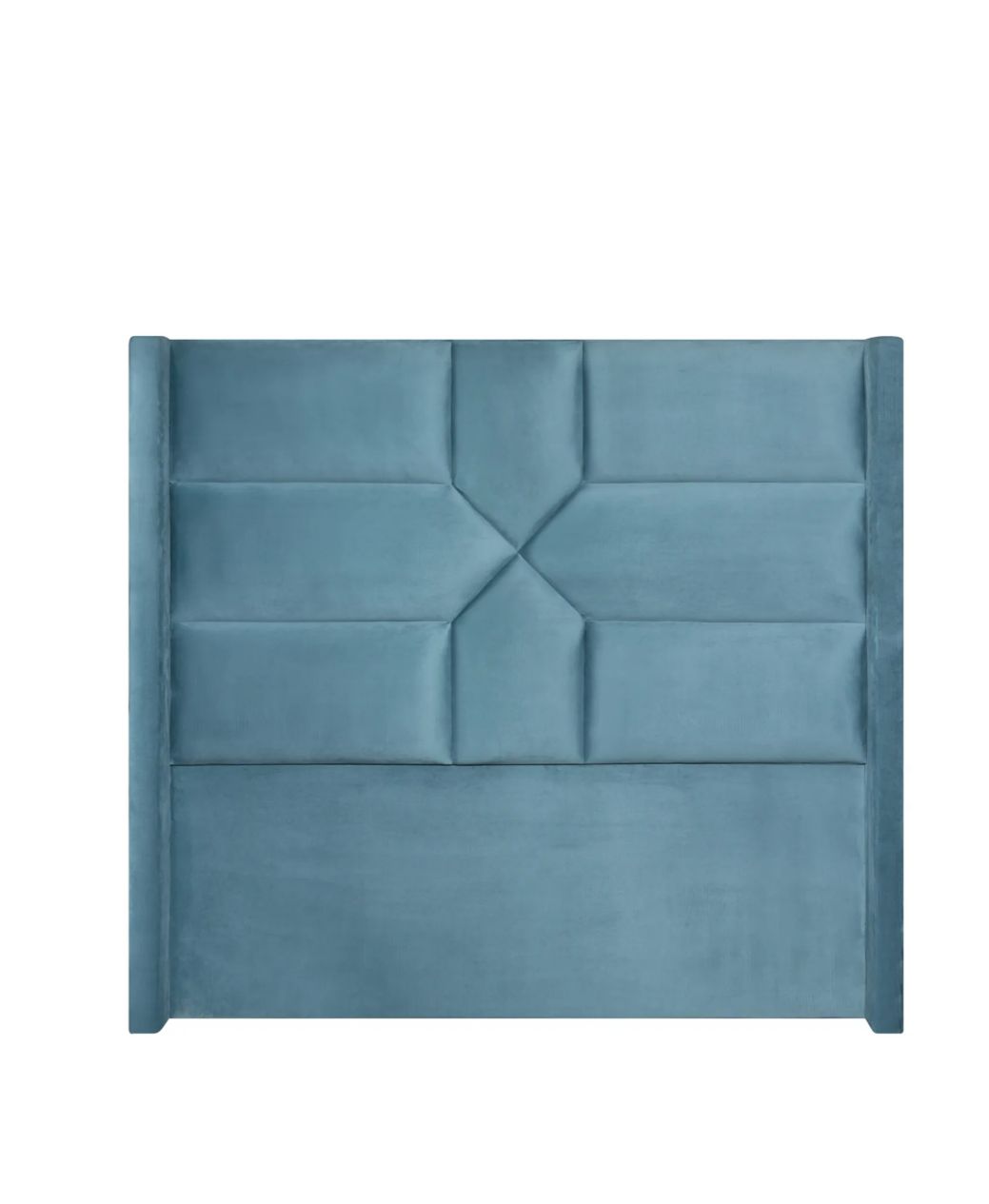 Hour glass classic velvet headboard