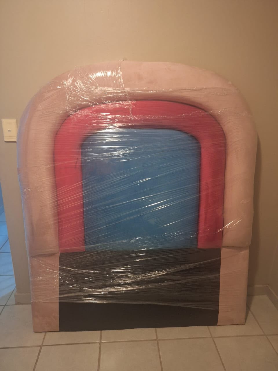 Kids rainbow headboard