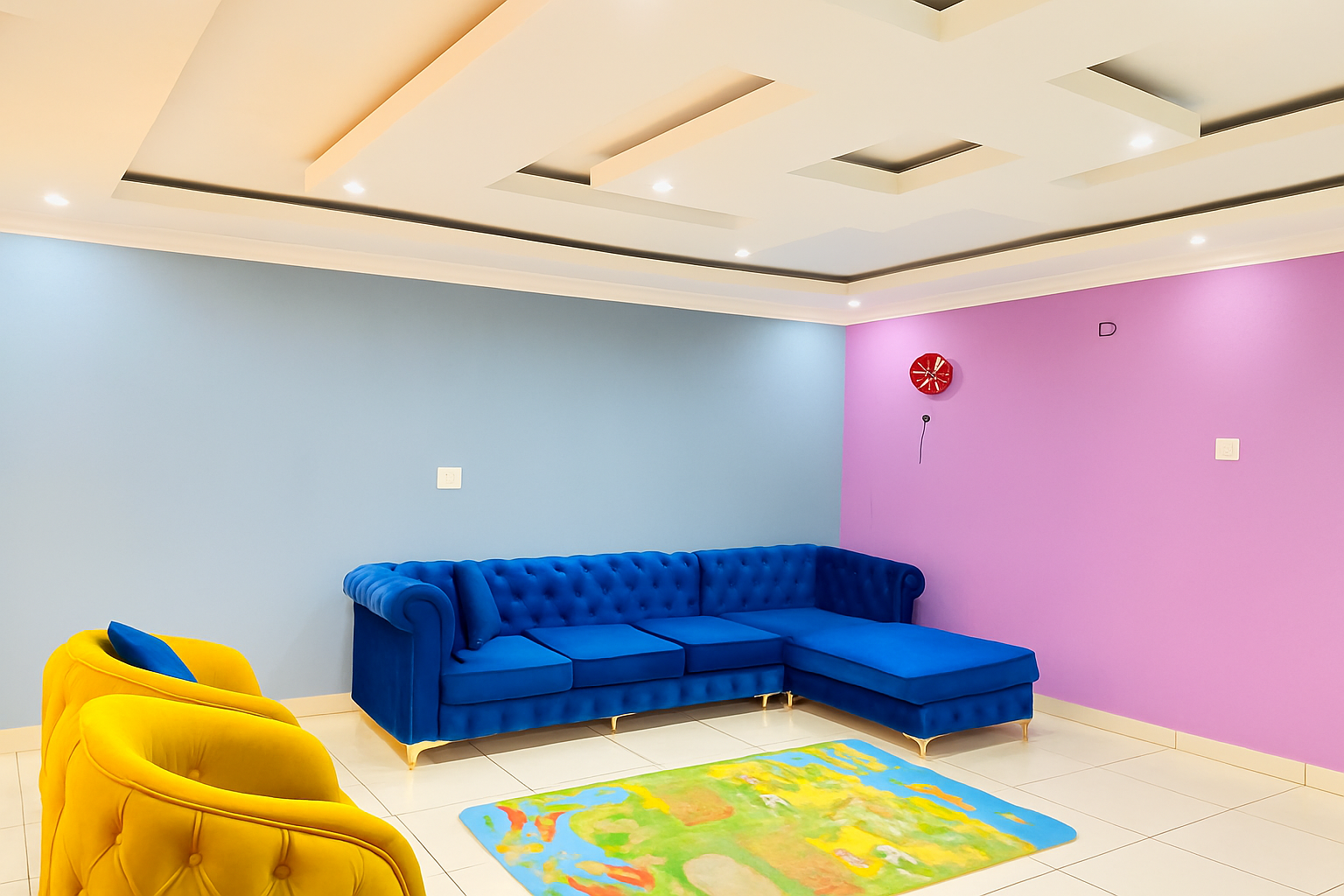 Cleaned up furniture display - original preserved